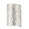 Besa Lighting Tamburo 8 Wall Sconce, Stone Silver Foil, Polished Nickel Cap Finish, 1x75W Incandescent 7090SF-PN - alternate 1